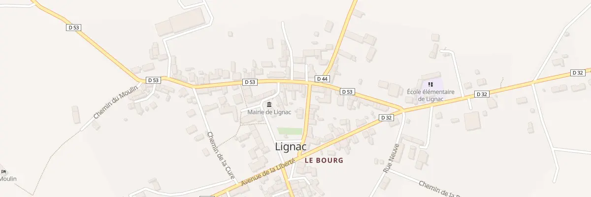 Plan du 27 Rue Alienor d’Aquitaine à Lignac