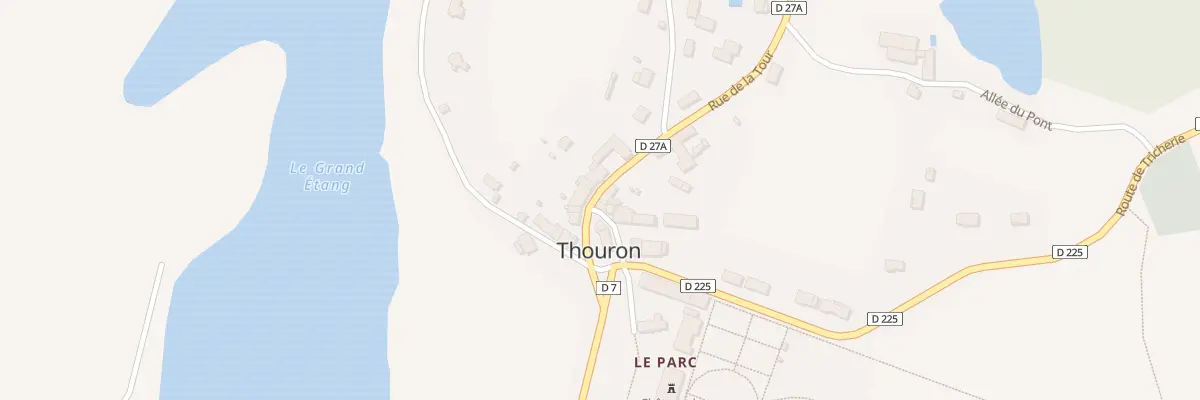 Plan du 10 Rue de la Mairie à Thouron