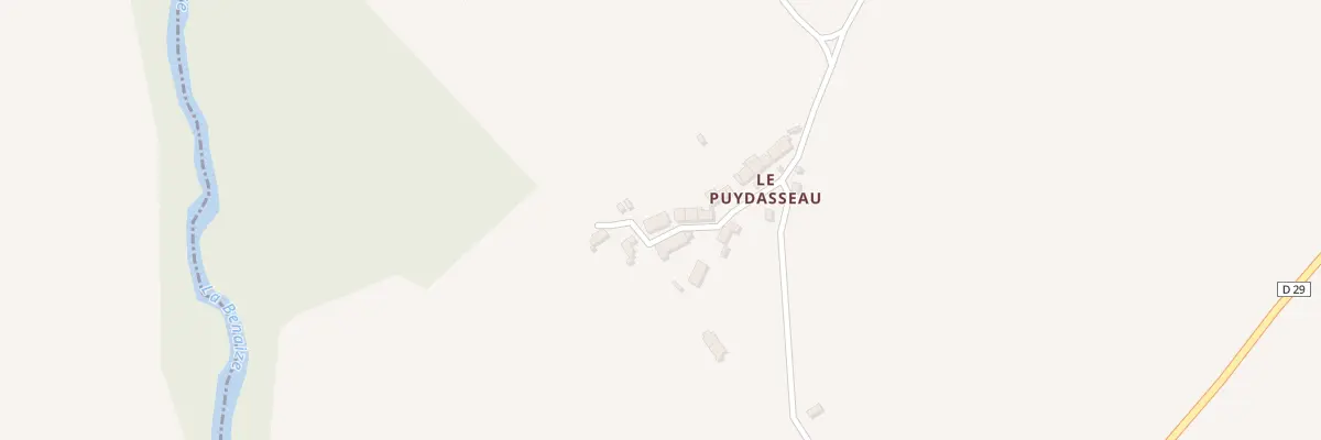 Plan du 5058 Le Puydasseau à Bonneuil