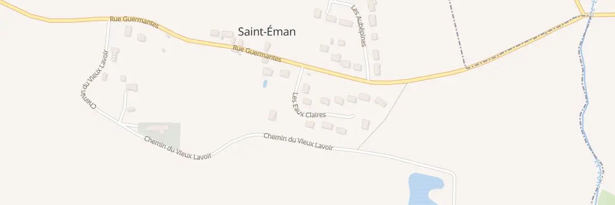 Plan du 4 Les Eaux Claires à Saint-Éman