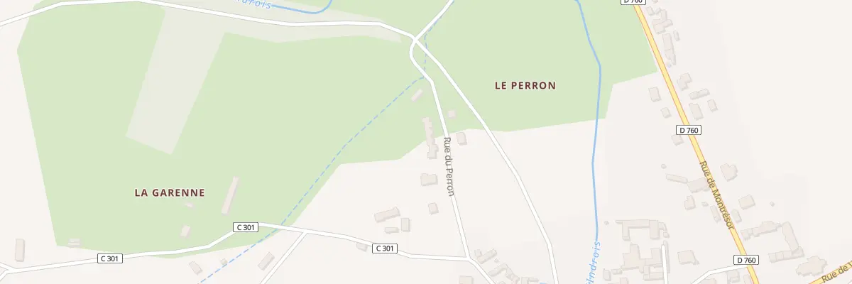 Plan du 11 Rue du Perron à Villeloin-Coulangé