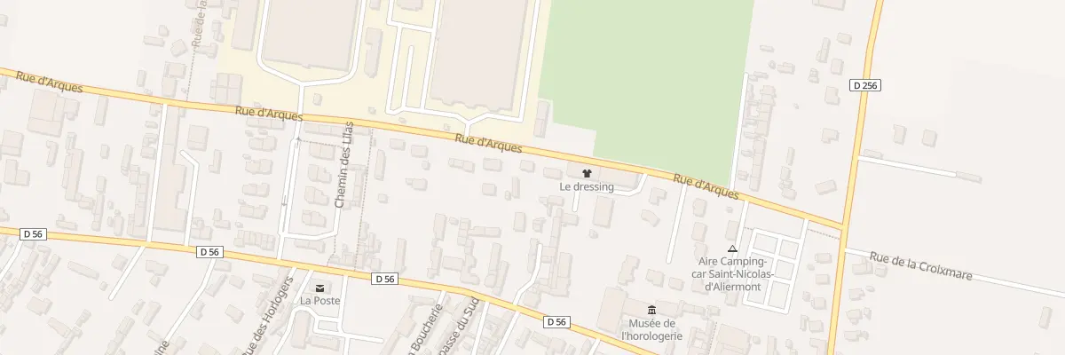 Plan du 287 Rue d’Arques à Saint-Nicolas-d’Aliermont