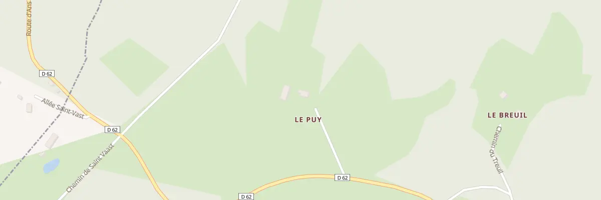 Plan du 128 Le Puy à Châtres