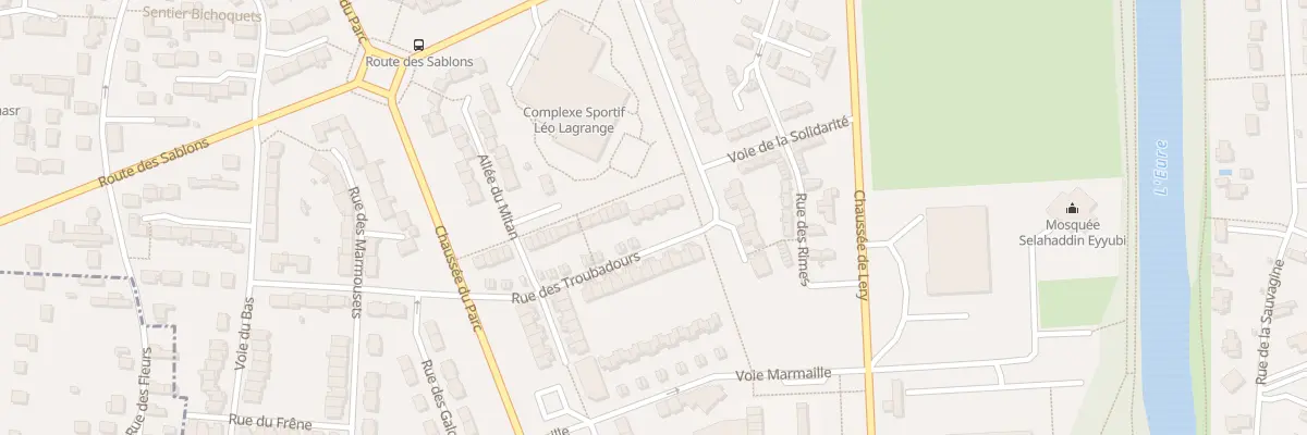 Plan du 3 Rue des Troubadours à Val-de-Reuil