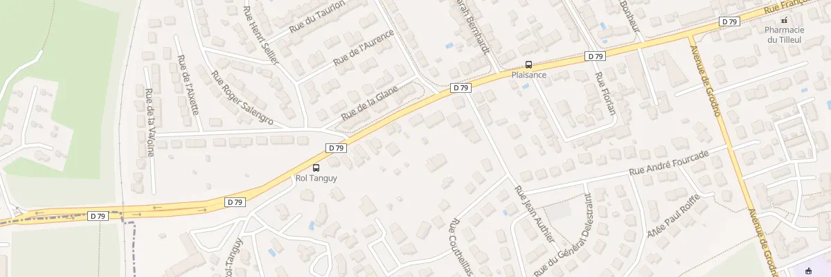 Plan du 387 Rue François Perrin à Limoges