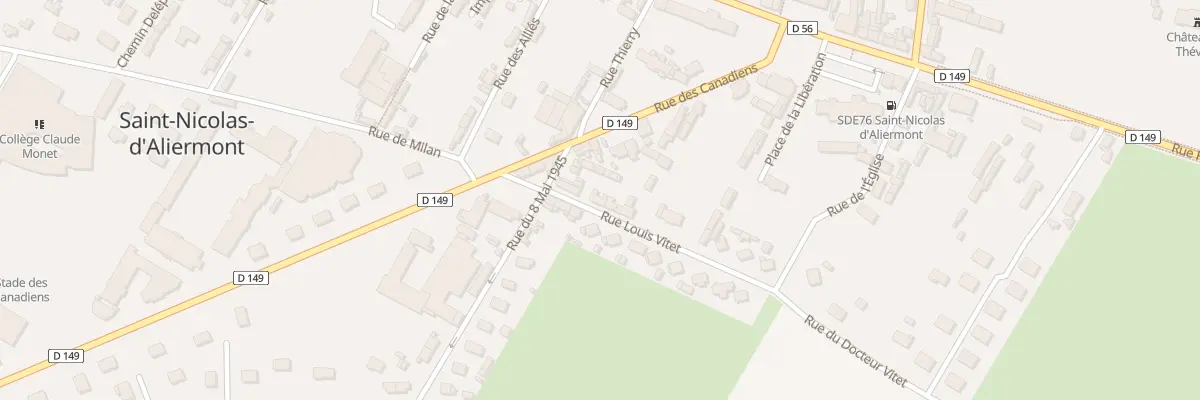 Plan du 67 Rue Louis Vitet à Saint-Nicolas-d’Aliermont