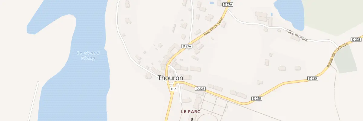 Plan du 10 Rue de la Tour à Thouron