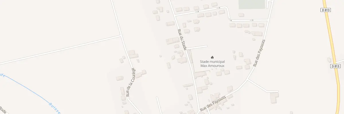 Plan du 181 Rue du Stade à Finhan