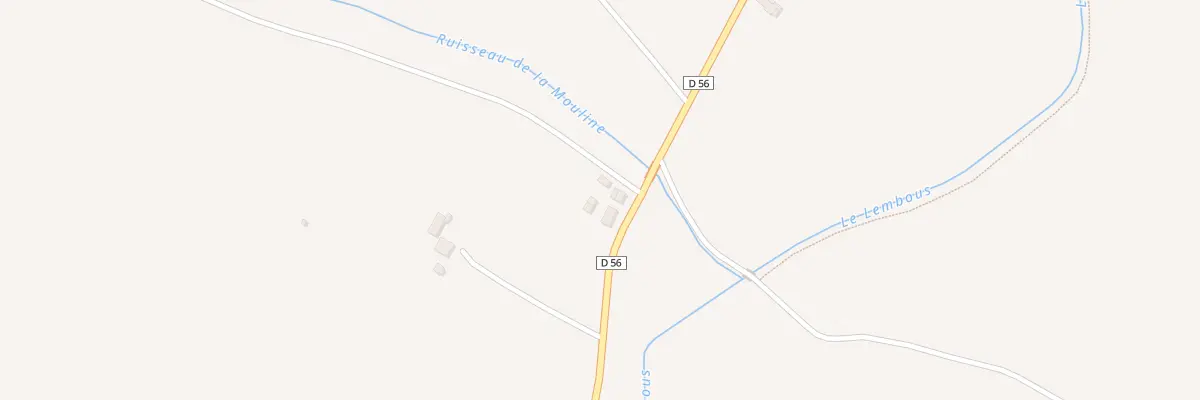 Plan du 412 Rte du Lembous à Cazes-Mondenard
