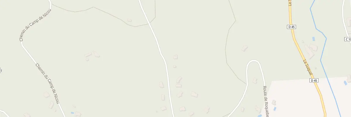Plan du 5947F Recobert à Castelfranc