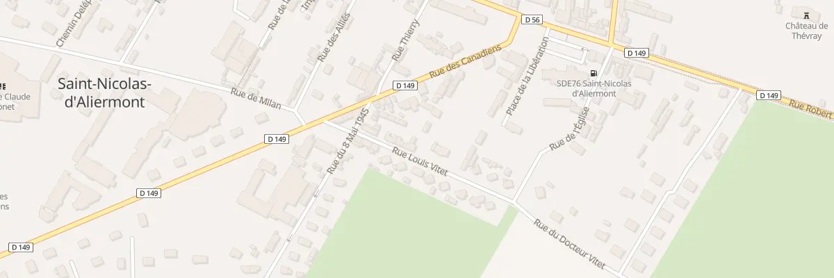 Plan du 97 Rue Louis Vitet à Saint-Nicolas-d’Aliermont