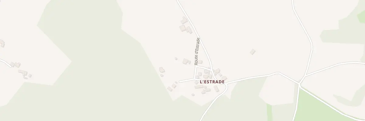 Plan du 84 Rte d’Estrade à Montcléra