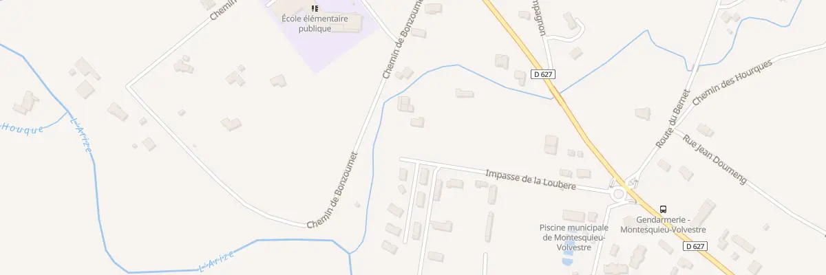 Plan du 18 Imp de la Loubère à Montesquieu-Volvestre