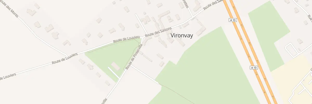 Plan du 34 Rte de Pinterville à Vironvay