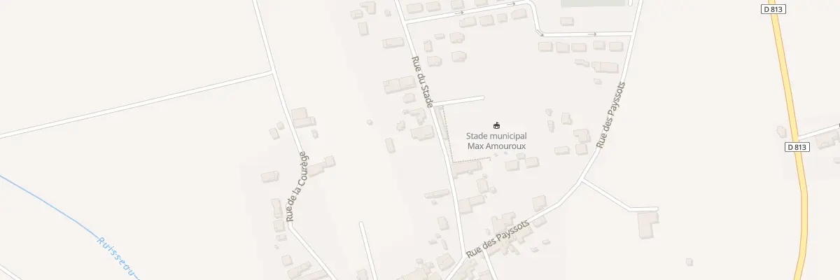 Plan du 145 Rue du Stade à Finhan