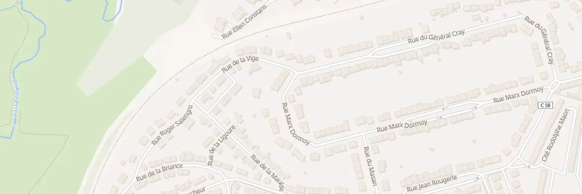 Plan du 96 Rue Marx Dormoy à Limoges