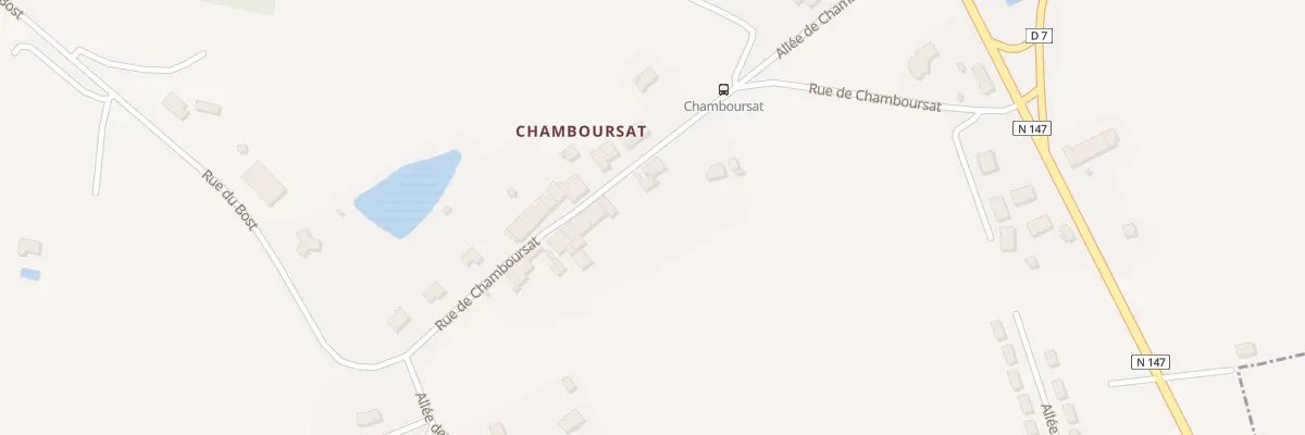 Plan du 13B Rue de Chamboursat à Couzeix