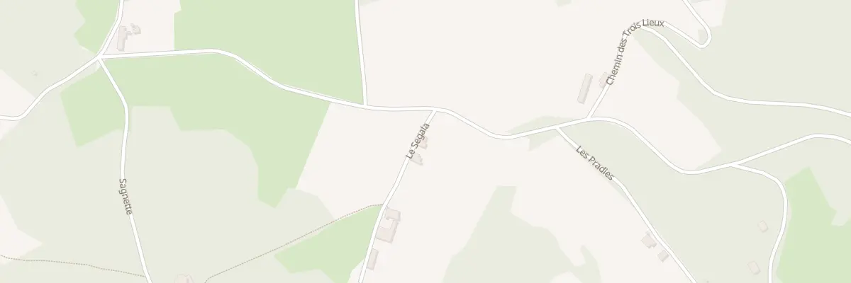 Plan du 5136 Le Segala aux Junies