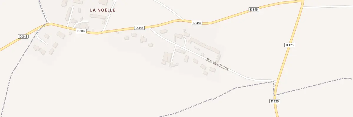 Plan du 8A Rue des Pattis à Billancelles