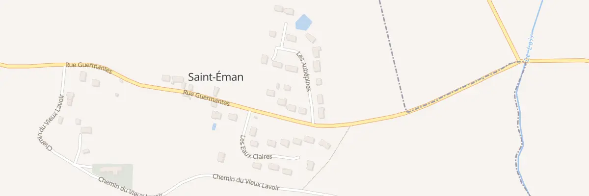Plan du 4 Rue Guermantes à Saint-Éman
