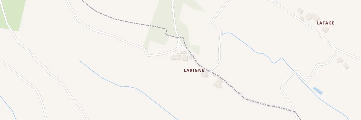 Plan du 5016 Larigne à Cazes-Mondenard
