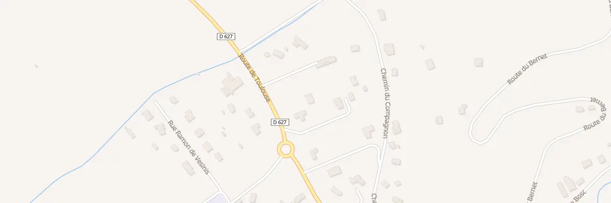 Plan du 72 Rte de Toulouse à Montesquieu-Volvestre