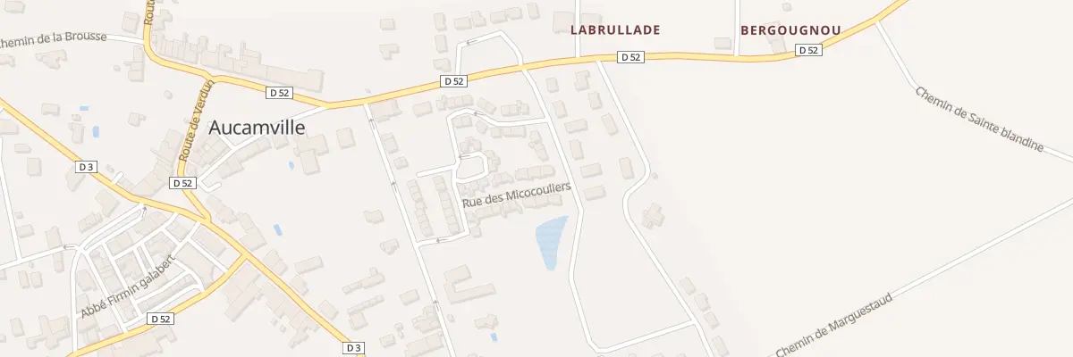 Plan du 5282 Sigaleres à Aucamville