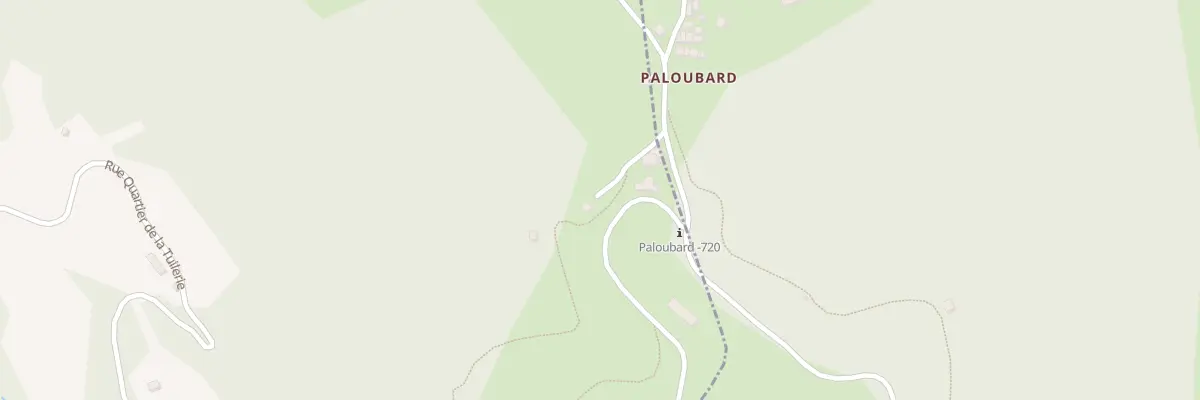 Plan du 5801 Coume de Paloubart à Seix