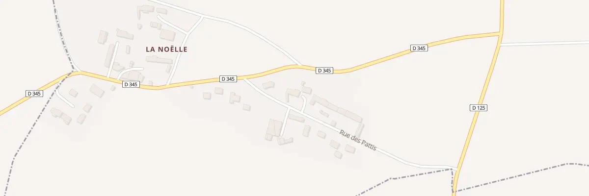 Plan du 3 Rue des Pattis à Billancelles