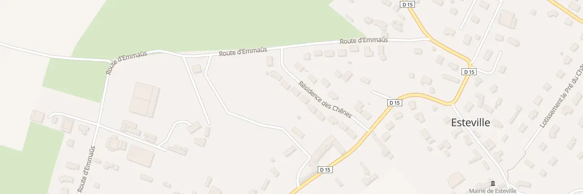 Plan du 7 Res des Hetres à Esteville