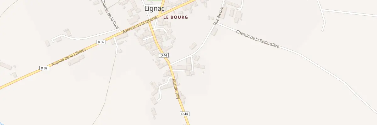 Plan du 2 Imp des Sauges à Lignac