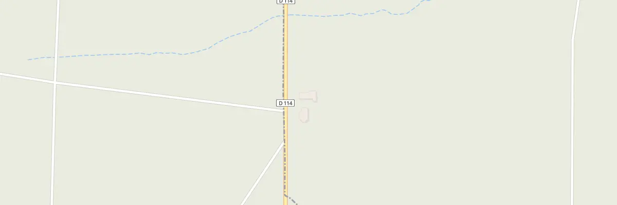 Plan du 2 Rte de Chaumont à Monthou-sur-Bièvre