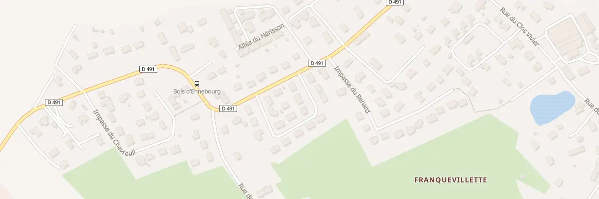 Plan du 193 Rue des Buissons à Boos