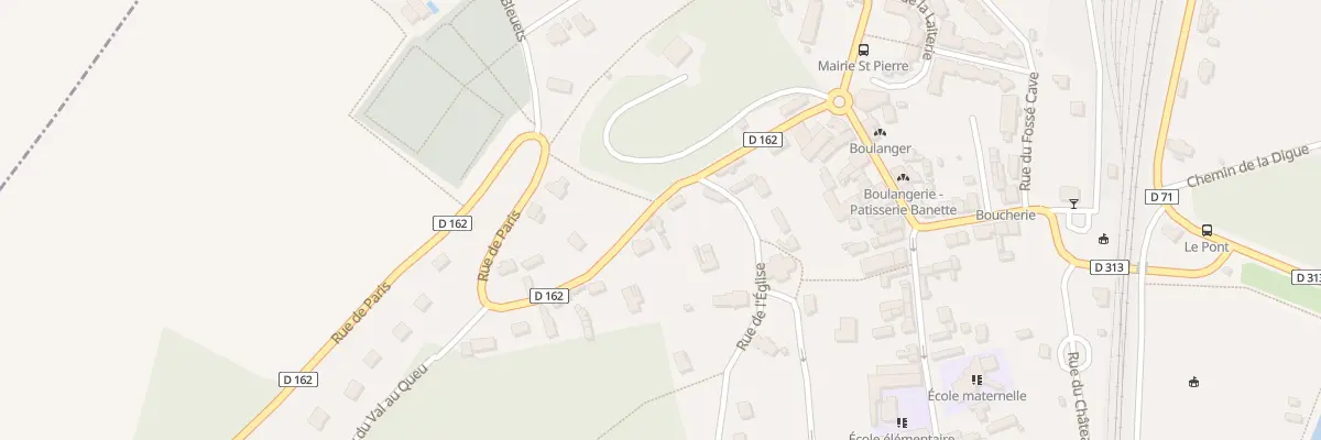 Plan du 7 Rue de Paris à Saint-Pierre-du-Vauvray