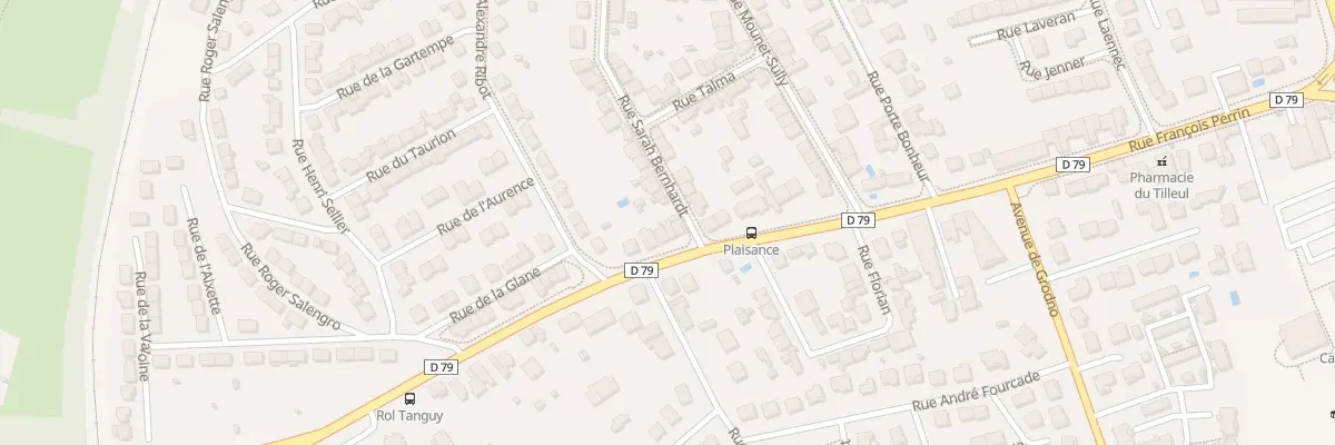 Plan du 376 Rue François Perrin à Limoges