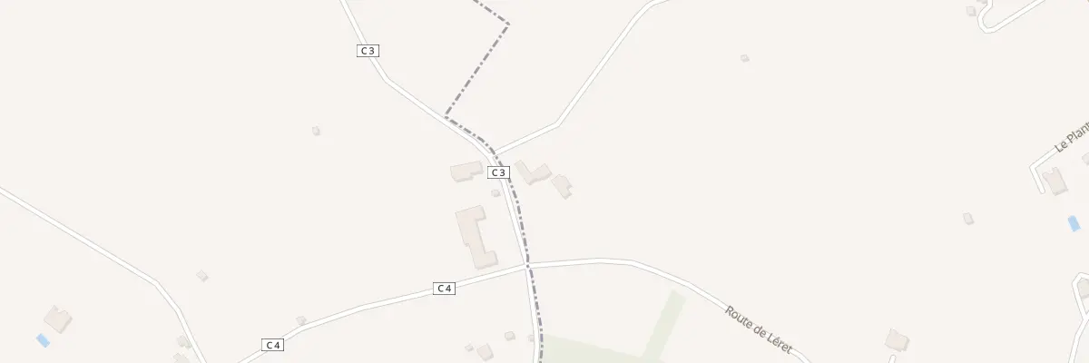 Plan du 5100 Leret à Albas