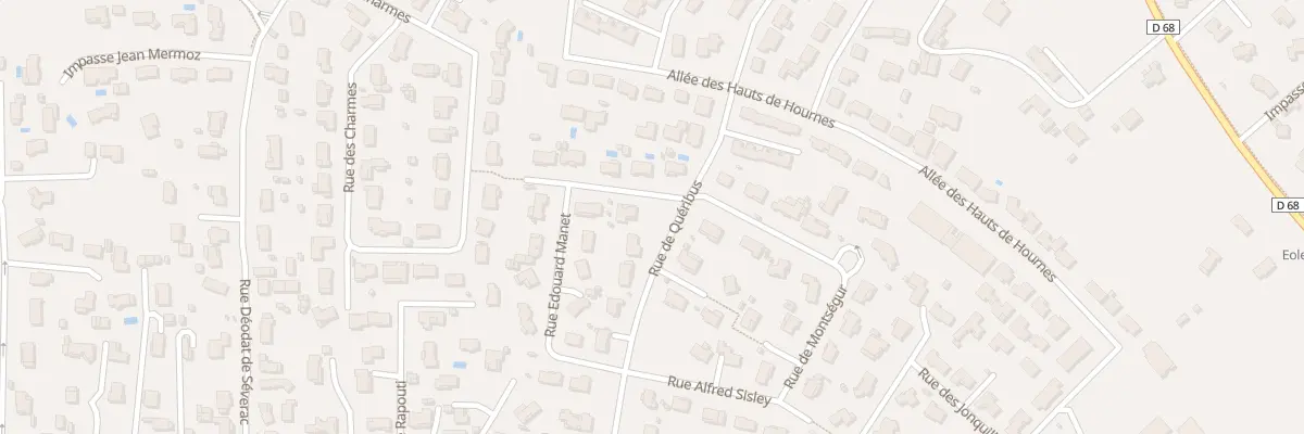 Plan du 2B Rue du douanier Rousseau à Fonsorbes