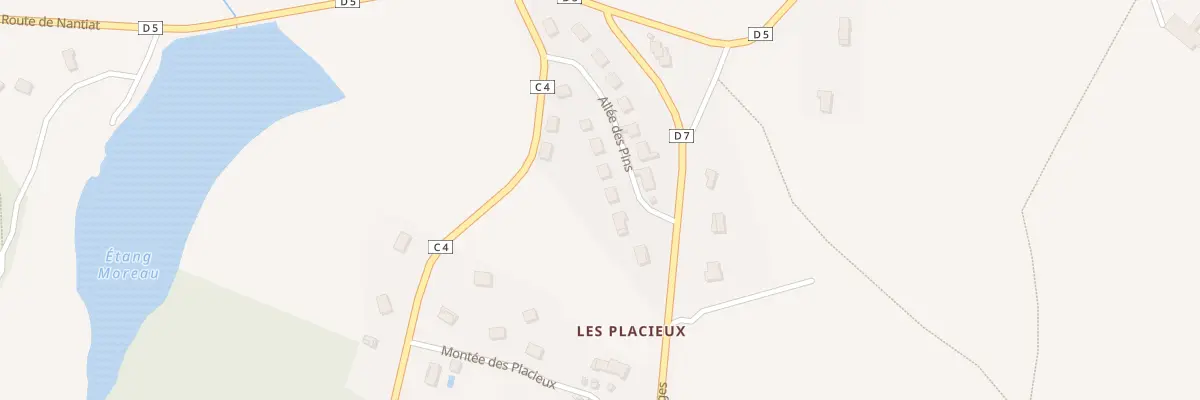Plan du 10 All des Pins à Thouron