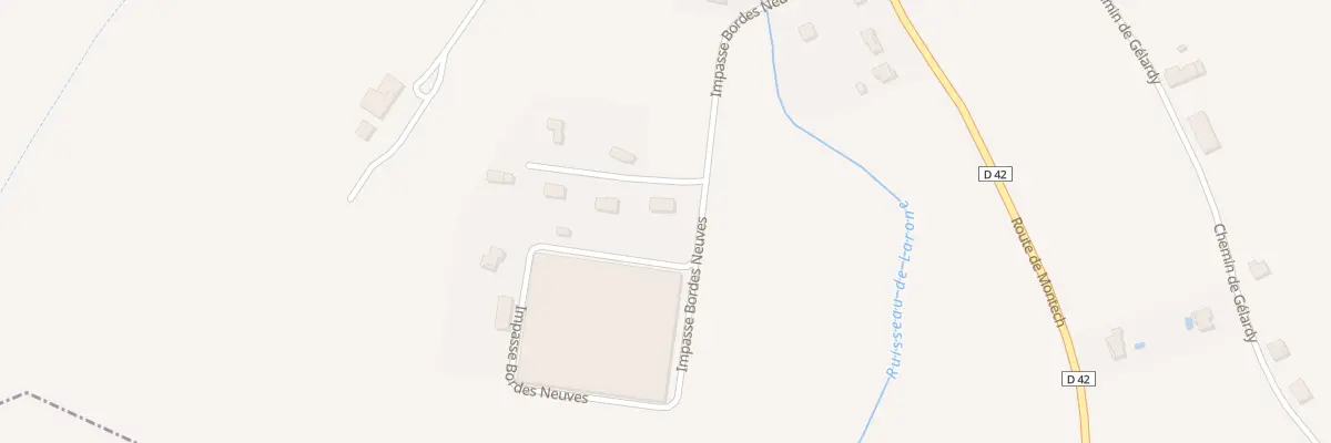 Plan du 281 Imp Bordes Neuves à La Ville-Dieu-du-Temple