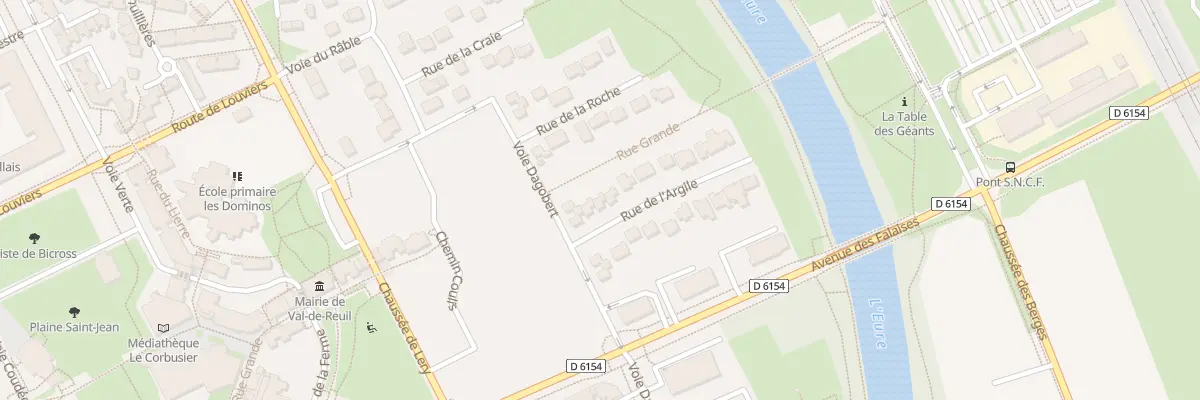 Plan du 3 Rue de l’Argile à Val-de-Reuil