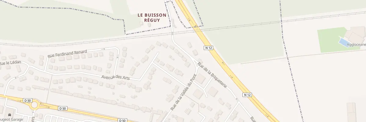 Plan du 10 Rue Briqueterie à Nonancourt