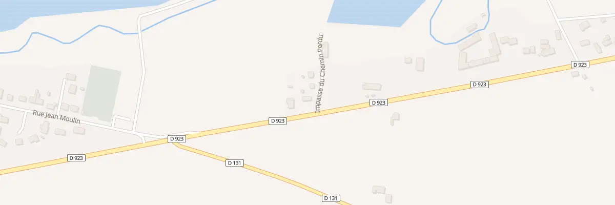 Plan du 1 Imp du Chemin Perdu à Chuisnes