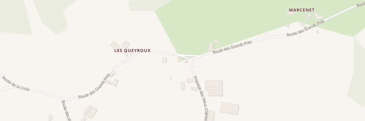 Plan du 39 Queyroux Est à Sainte-Trie