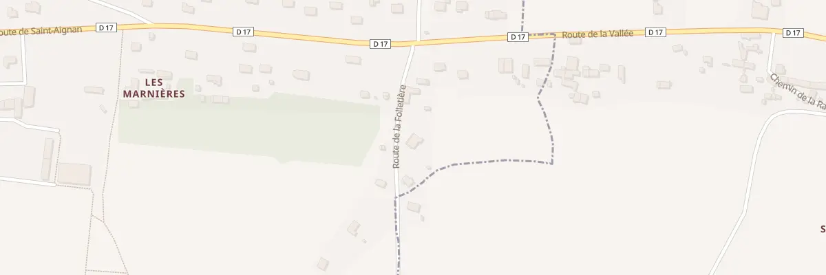 Plan du 3 Rte de la Folletiere à Saint-Julien-de-Chédon