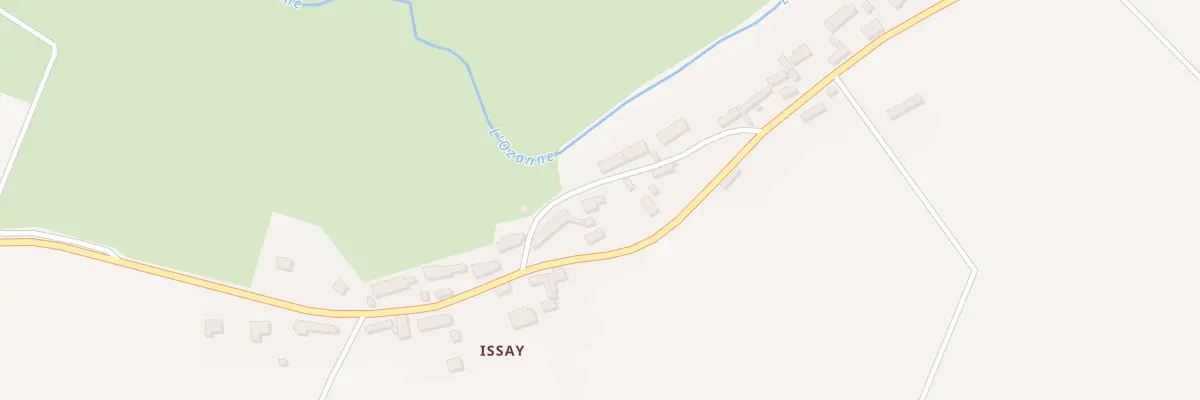 Plan du 408A Issay à Yèvres