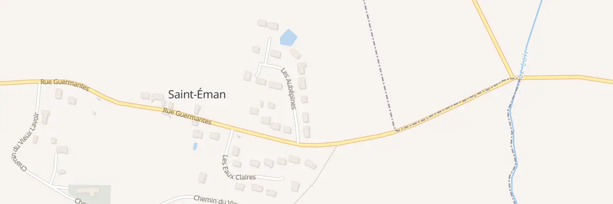 Plan du 6 Les Aubépines à Saint-Éman