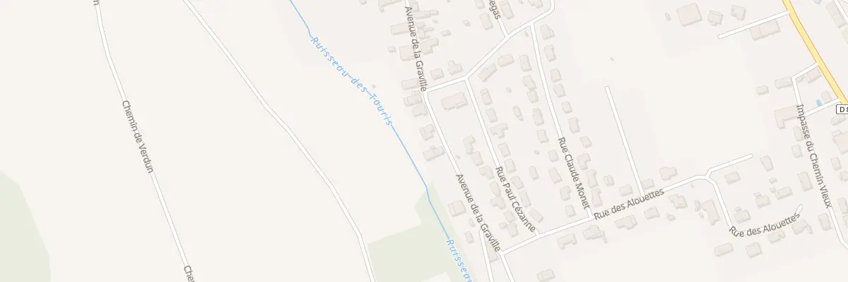 Plan du 40 Av de la Graville à Finhan