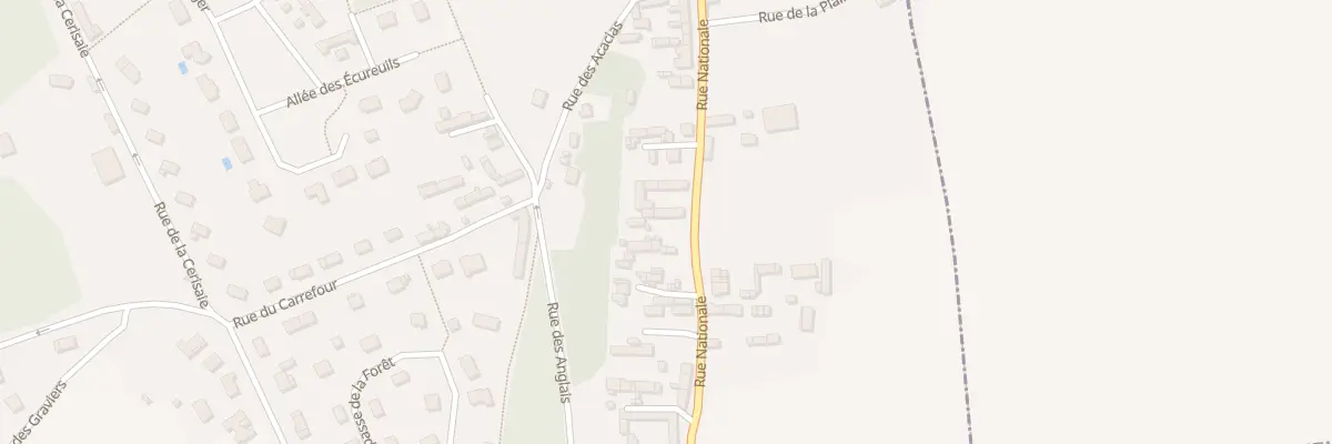 Plan du 60 Rue Nationale à Saint-Étienne-du-Vauvray