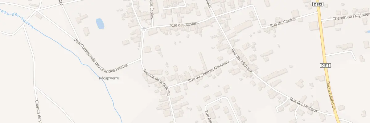 Plan du 10 Rue du Chem Nouveau à Finhan