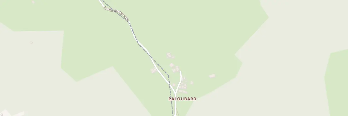 Plan du 9 Paloubard à Oust